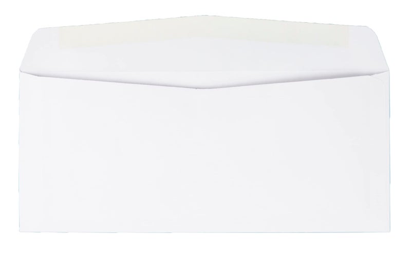 Quality Park Right-Window Envelopes, #10, 24lb, Gummed, White, 500/Box (QUA21332) - Image 4
